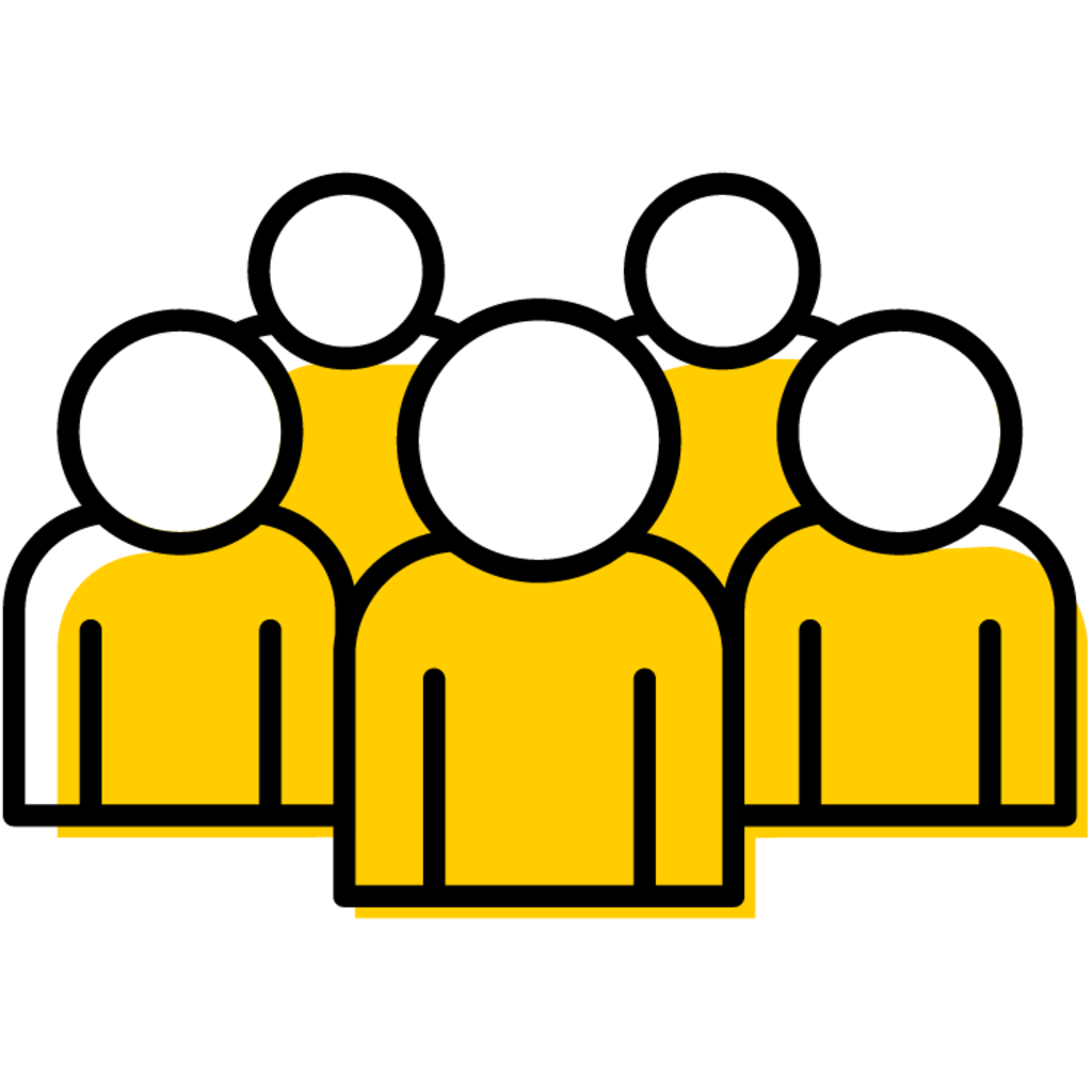 clipart of five people