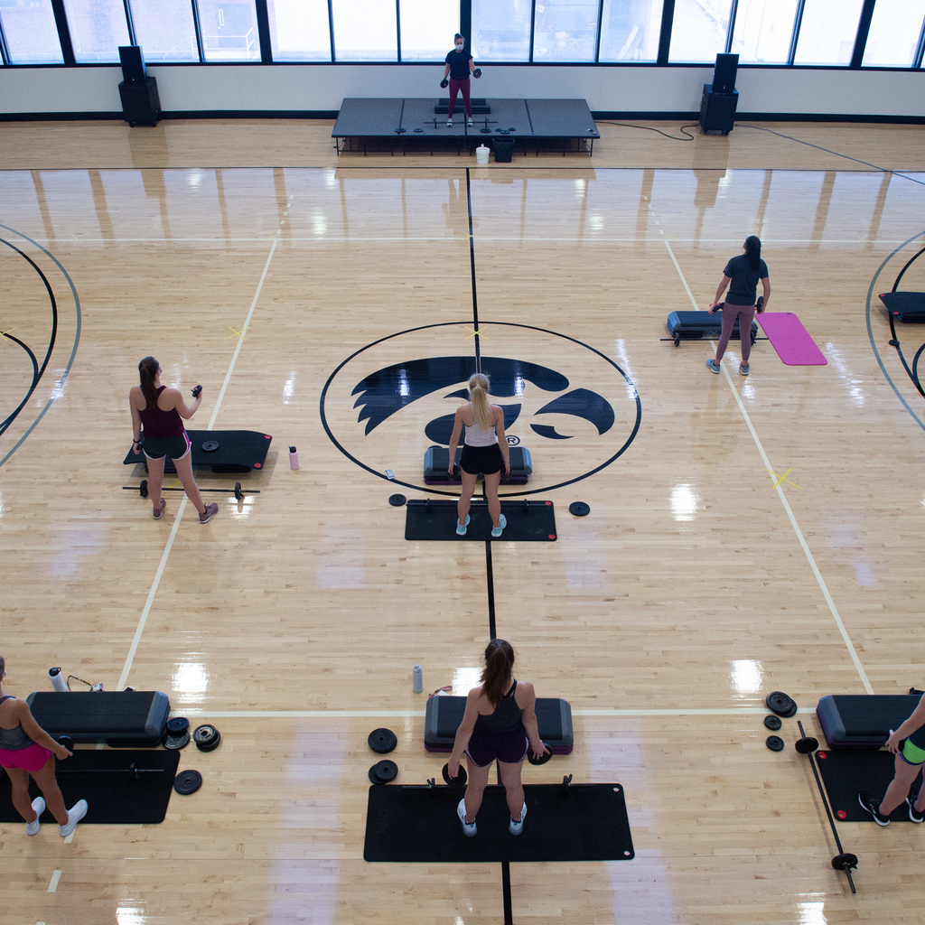 group fitness class in CRWC